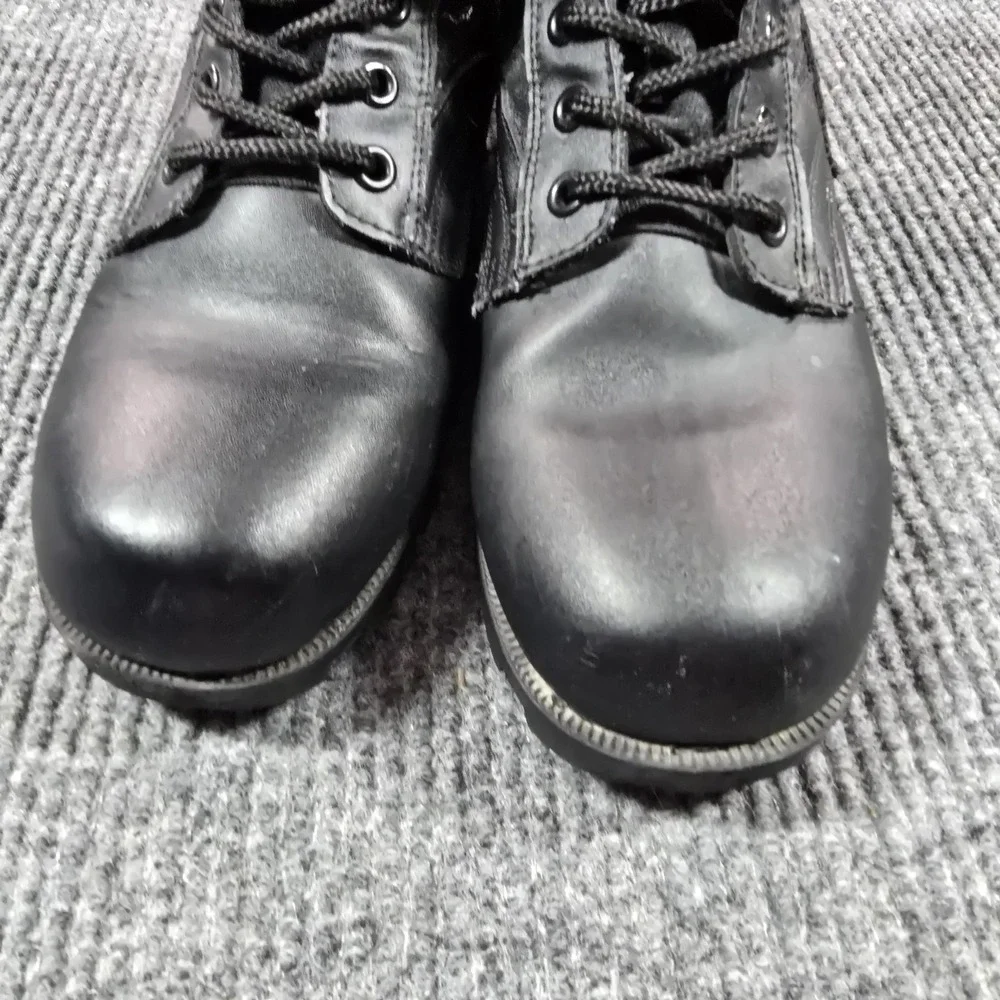 Rothco Boots Mens Size‎ 8 Black Tactical Synthetic Military Lace Up 8R Lug Sole